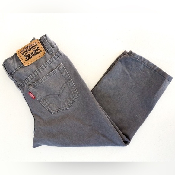 Levi’s Boys 502 Regular Taper | Gray | 3T - Picture 4 of 6
